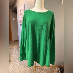 Michael Kors Green Lightweight Sweater | XL